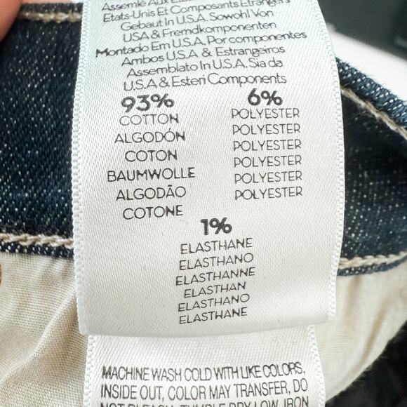 Mother Jeans Womens Sz 27 The Swooner High Rise Distressed Skinny Casual Street - Picture 7 of 8